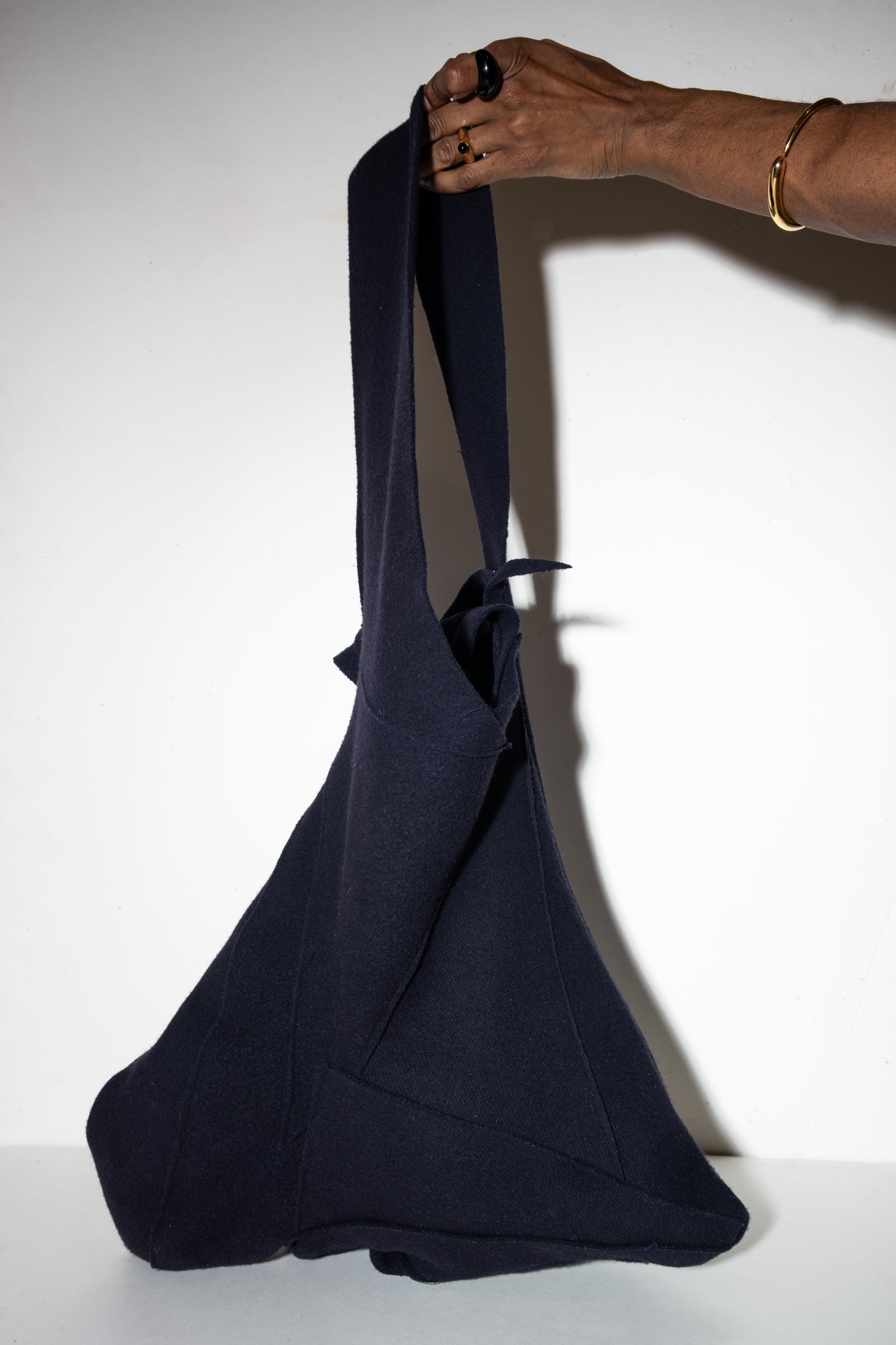 1/1 – Navy Pieced Flag Tote