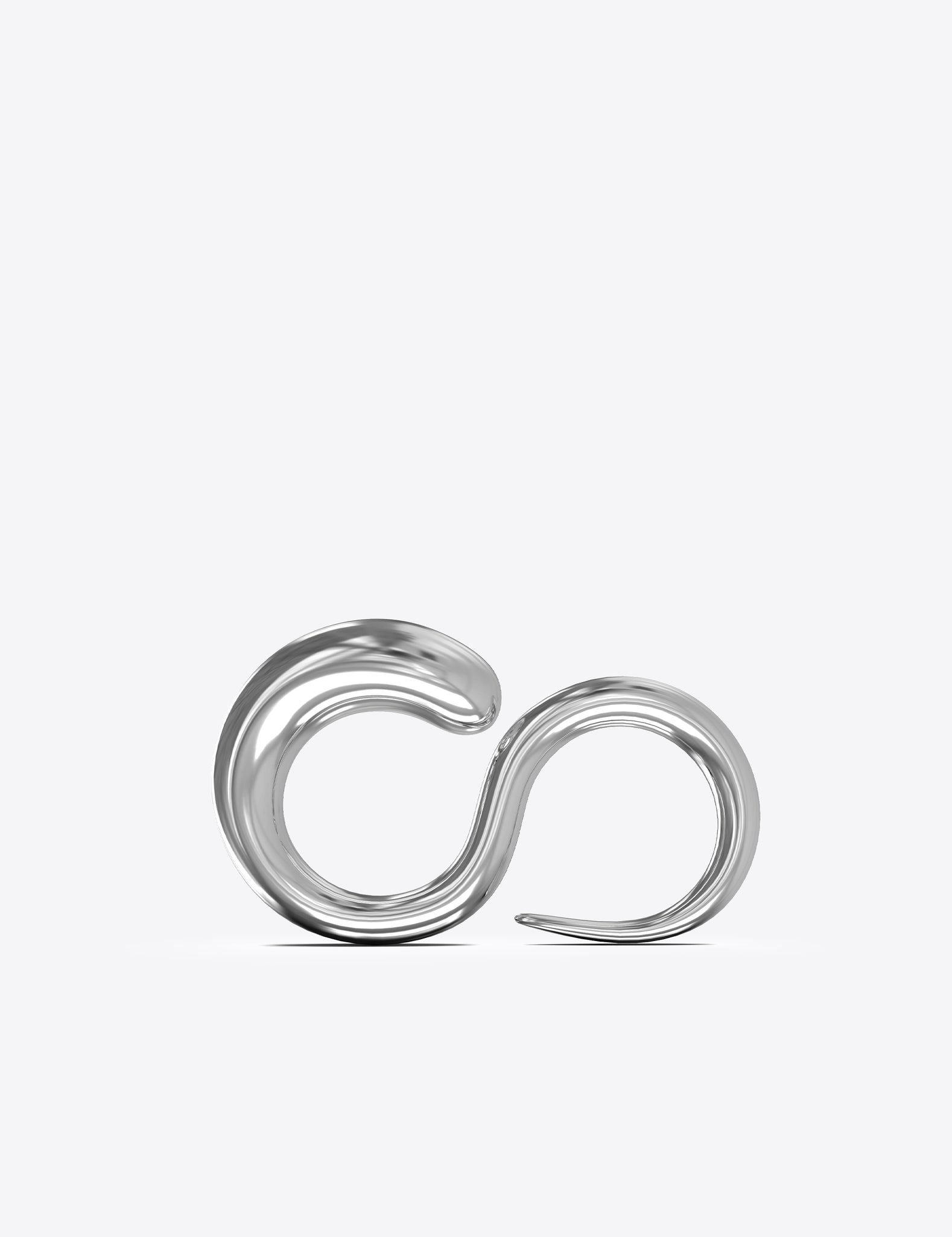 Adder Ring in Sterling Silver