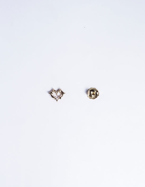 Tiny Tough Love Stud in 14K Gold